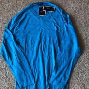 MEN'S ALFANI V NECK SWEATER
